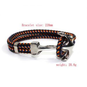 anchor rope bracelet mens