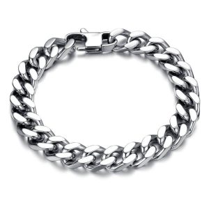 titanium steel bracelet for men 