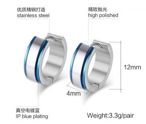 Earrings Set for Men Women