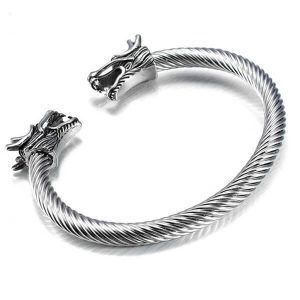Dragon Head Bracelet Titanium Steel