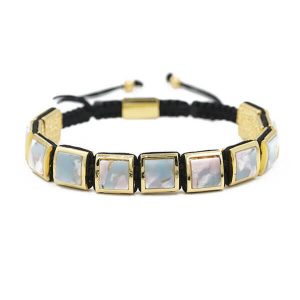 copper micro-set hand-woven bracelet