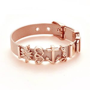 Pandora Charm Mesh Bracelet